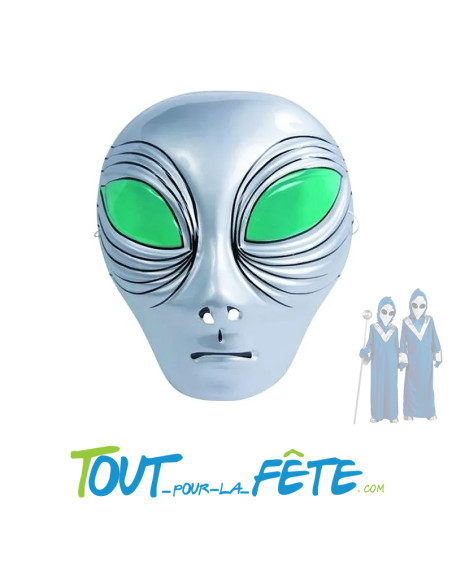 Masque alien / extraterrestre PVC
