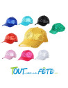 Casquette a sequins