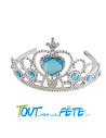 Couronne de Princesse Argent et Bleu