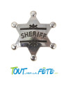 Etoile de sheriff cowboy