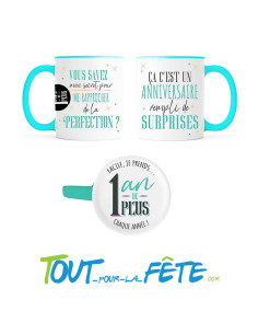 Mug anniversaire âge message 2