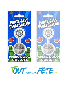 Porte-clé décapsuleur tout travail mérite sa bière 2