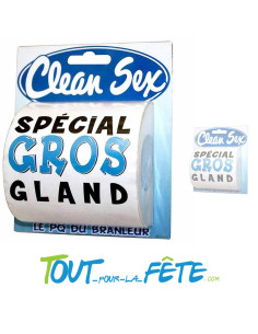 Papier toilette (PQ) Clean Sex Homme 2
