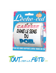 Papier toilette (PQ) je te caresse dans le sens du poil