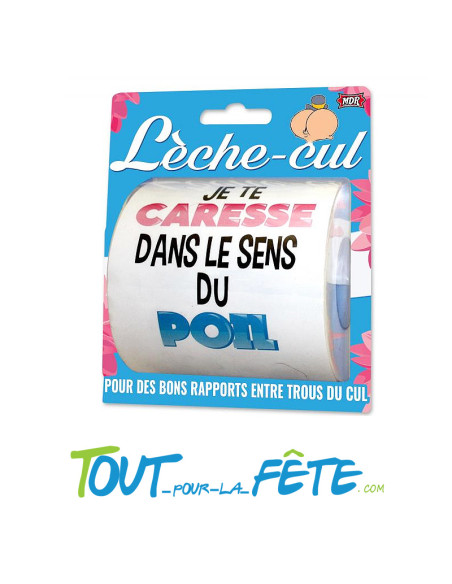 Papier toilette (PQ) je te caresse dans le sens du poil