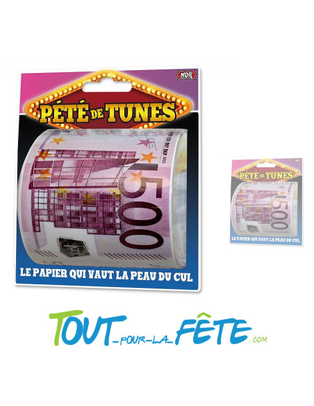 Papier toilette (PQ) Pété de tunes