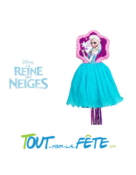 Piñata à tirer La reine des neiges©