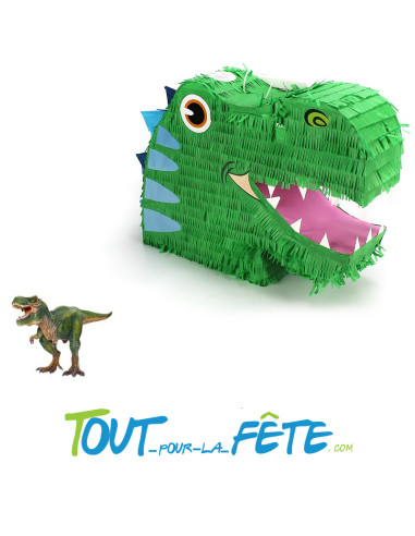 Piñata à tirer Dinosaure T-Rex