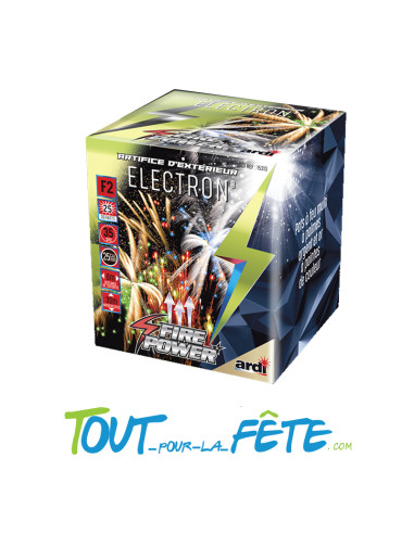 Feu d'artifice Electron 35 s 25 départs
