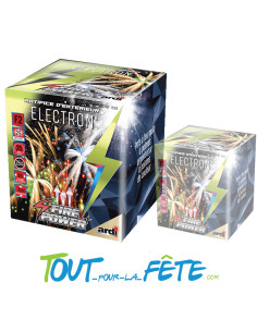 Feu d'artifice Electron 35 s 25 départs 2