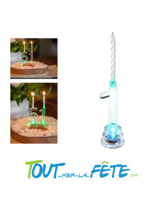 Bougies Chiffres Led Anniversaire 2