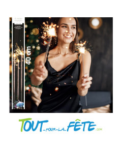 lot de 6 cierges magiques 40 cm 2