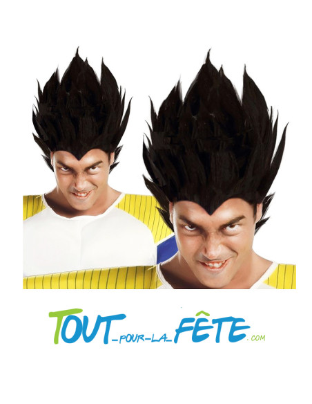 Perruque de Samouraï Manga Homme
