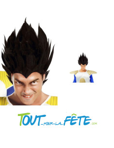 Perruque de Samouraï Manga Homme 2