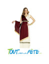 Déguisement de Romaine beige adulte taille M/L