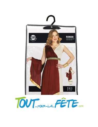 Déguisement de Romaine beige adulte taille M/L
