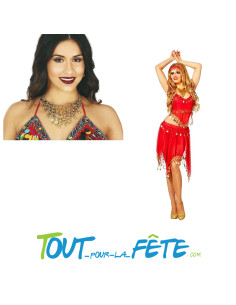 Collier de pièces danseuse oriental 2