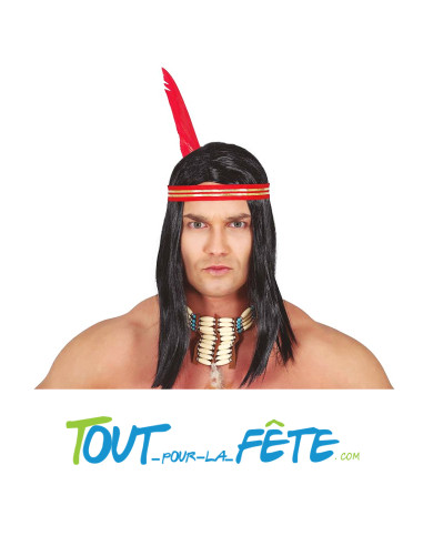 Perruque d'Indien Homme