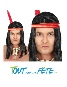 Perruque d'Indien Homme 2