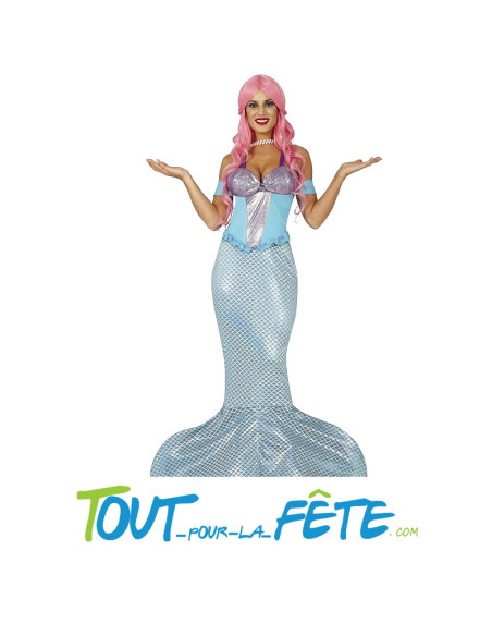 Déguisement de Sirène adulte taille L