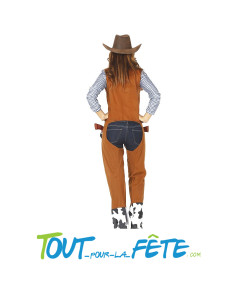 Déguisement de Cowgirl adulte taille L 2