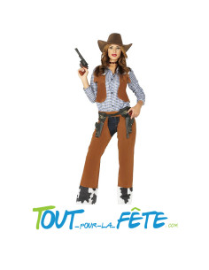Déguisement de Cowgirl adulte taille L