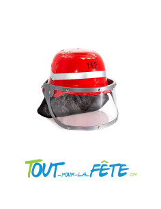 Casque de pompier avec visière