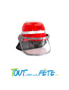 Casque de pompier avec visière