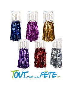 2 Pompom de pom-pom girl plusieurs colories