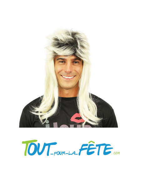 Perruque Mulet Année 80 Homme
