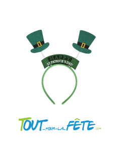 Serre tête chapeau Saint-Patrick