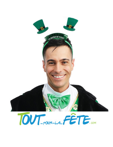 Serre tête chapeau Saint-Patrick