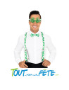 Set Saint-Patrick ( lunettes + noeud papillon + bretelles )