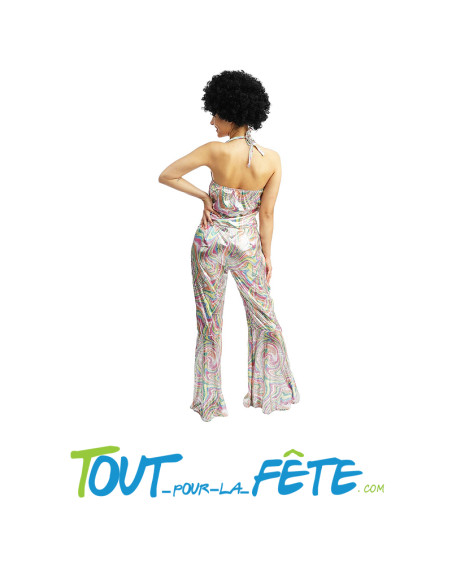 Combinaison femme disco jumpsuit