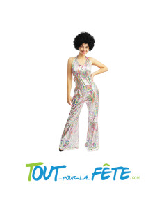 Combinaison femme disco jumpsuit