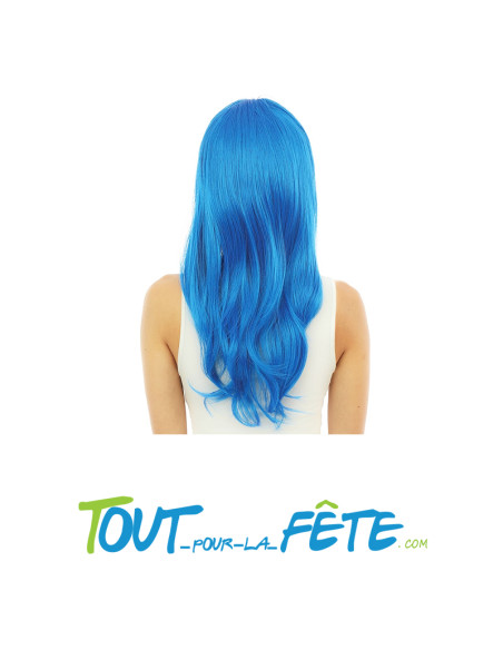 Perruque Longue et Raide avec Frange Femm