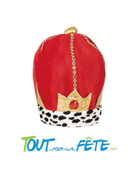 Chapeau de roi avec pierre précieuse