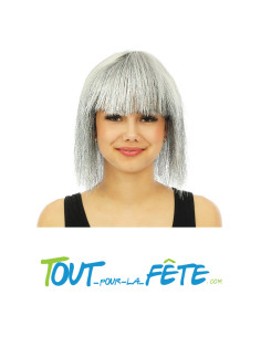Perruque disco luxe brillante ( 2 coloris disponible ) 2