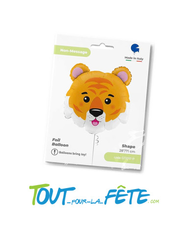 Ballon aluminium Tigre 71cm