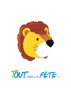 Ballon aluminium Lion 3D 76cm