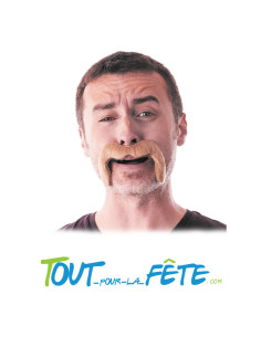 Moustache Watson marron 2