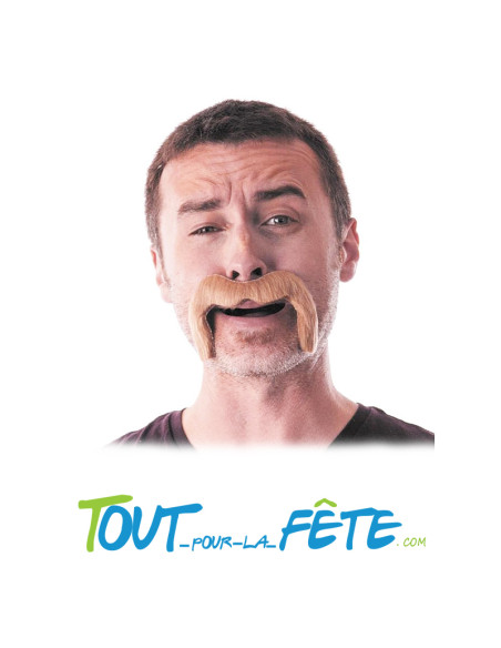 Moustache Watson marron