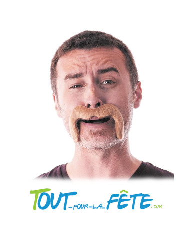 Moustache Watson marron
