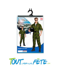 Costume de pilote de chasse top gun 2