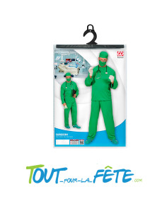 Déguisement medecin chirurgien vert XL 2