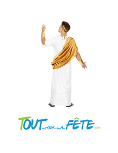 Costume toge blanche et doré Romains 2
