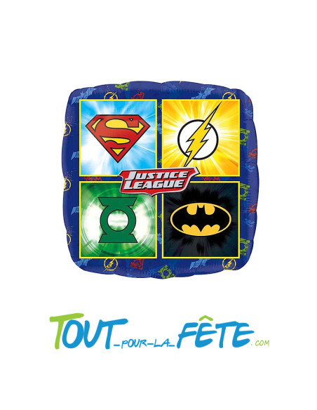 Ballon aluminium Justice League 43cm