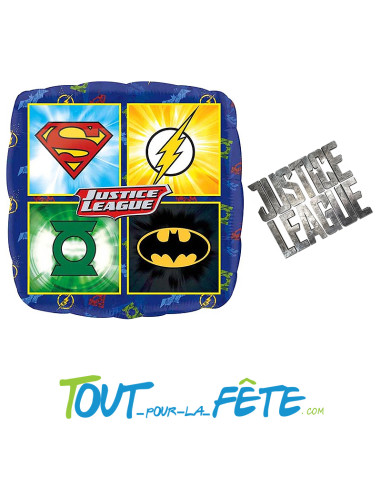 Ballon aluminium Justice League 43cm