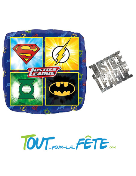 Ballon aluminium Justice League 43cm