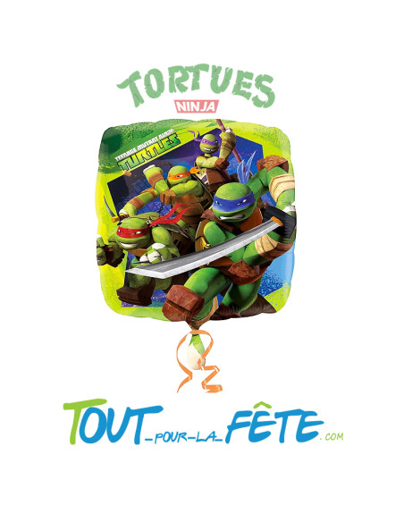 Ballon aluminium Tortue Ninja© 43cm